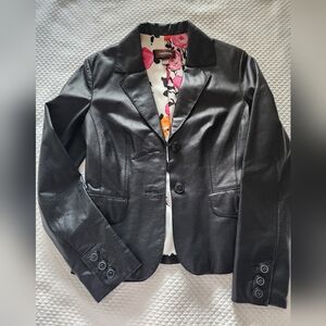 Black Leather Jacket by Danier
